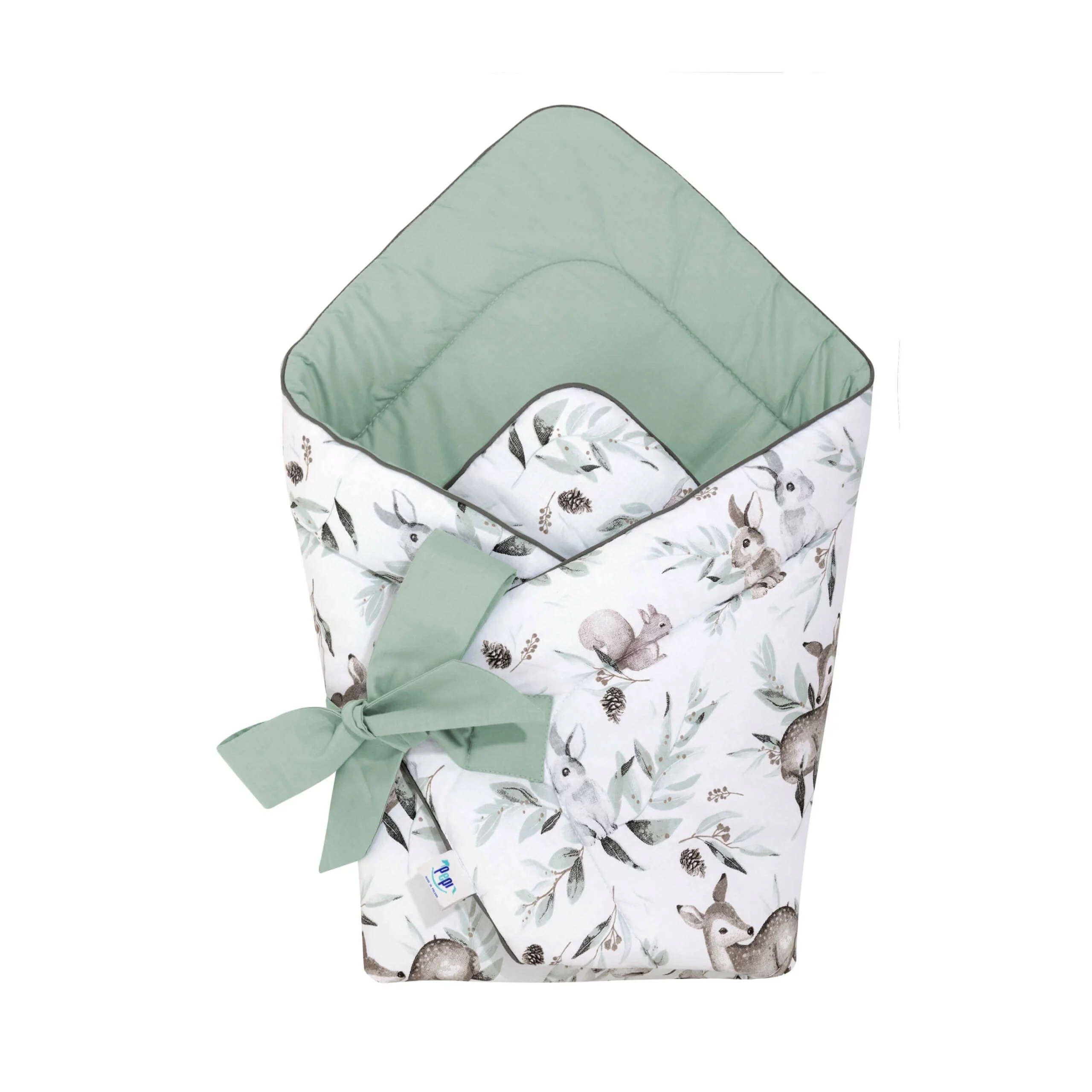 Kokon niemowlęcy otulacz zestaw z rożkiem bawełna 6w1 Pepi Materiał bawełna