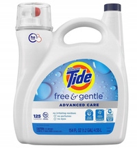 Tide Free & Gentle Advanced Care 4,55 l 125 praní Gel na praní