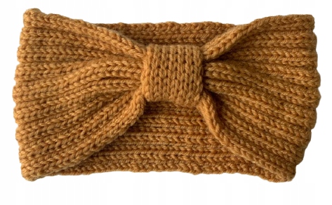 

Opaska do włosów zimowa gruba szeroka turban