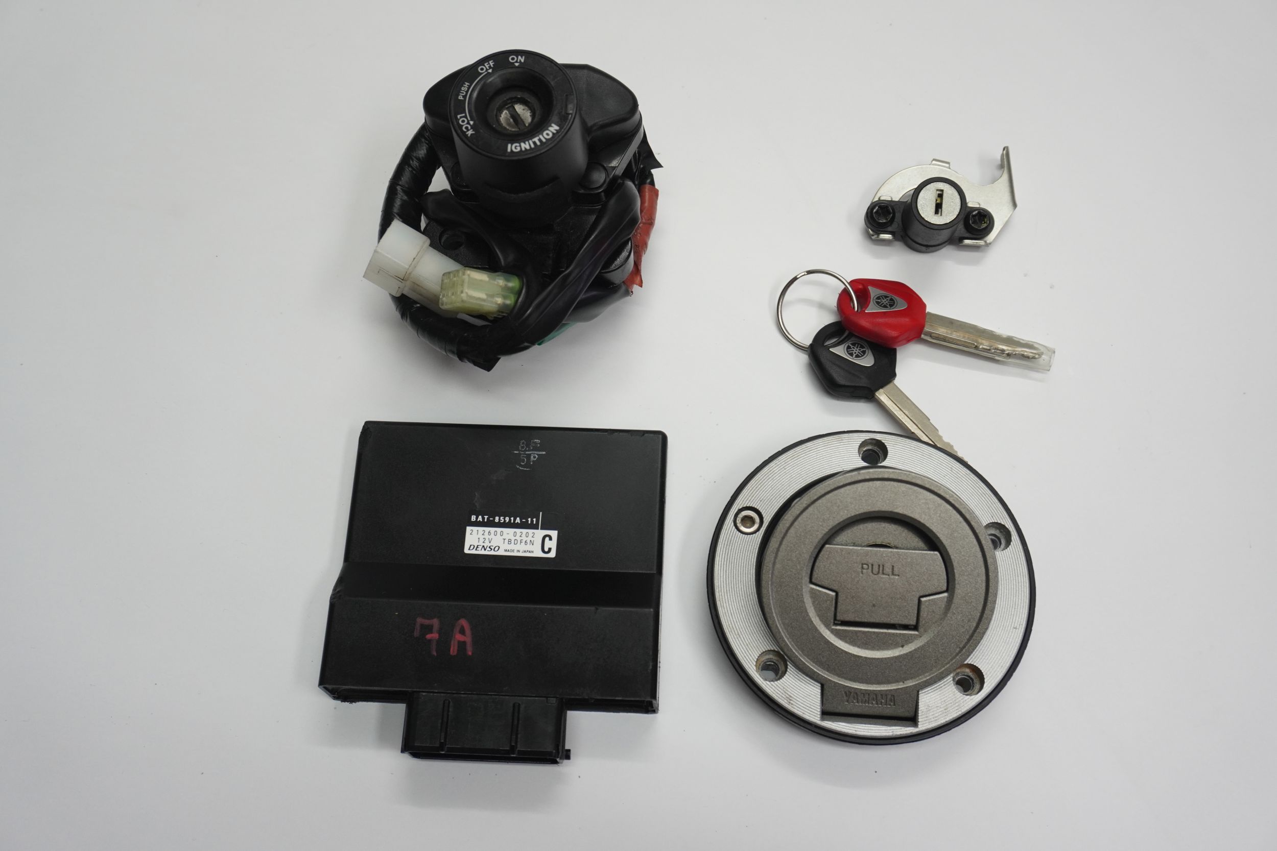 YAMAHA MT-07 21- STACYJKA KOMPUTER WLEW KLUCZYK ZESTAW