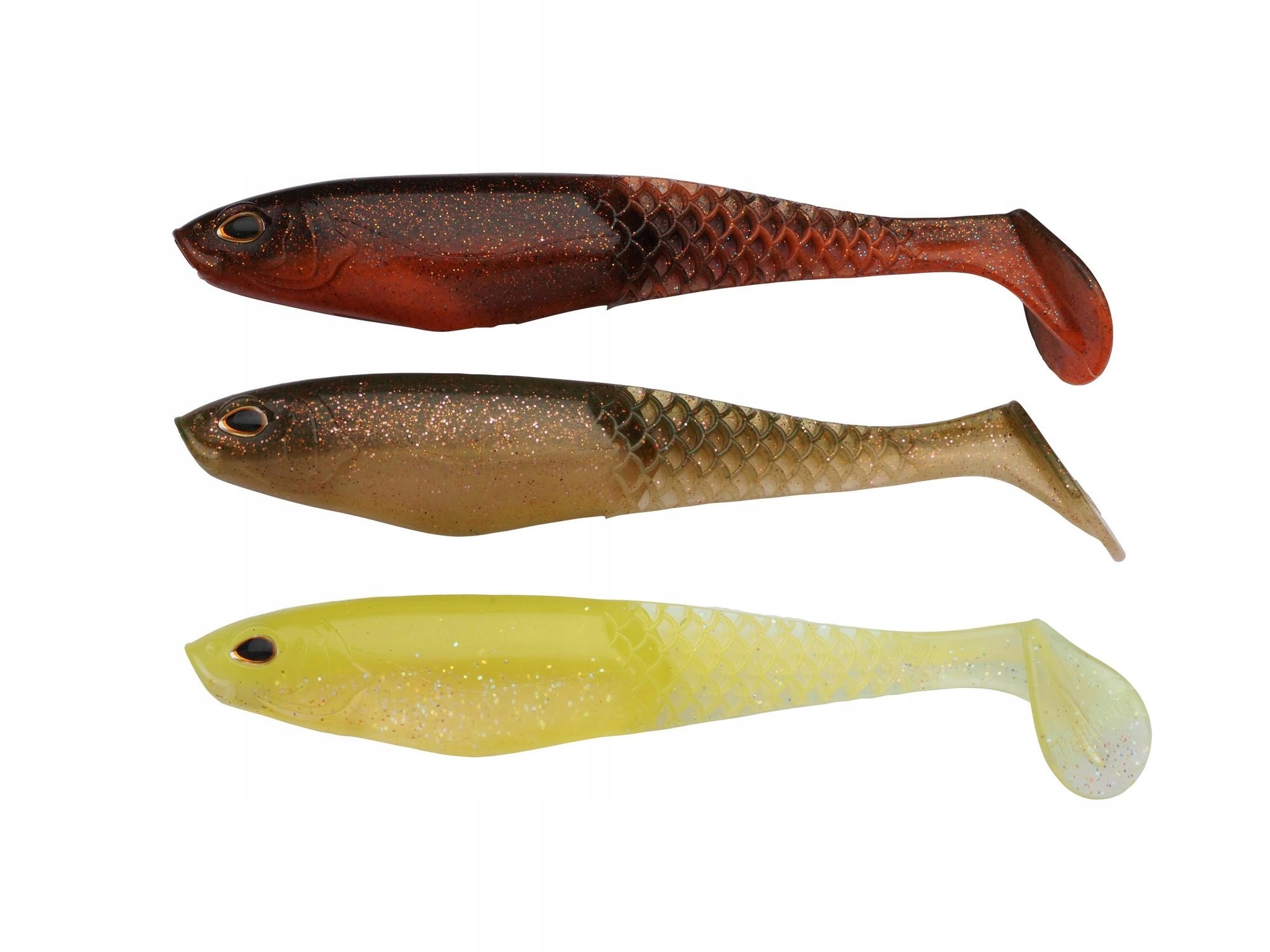 Zestaw Przynęt Berkley Power Bait Cullshad 7.5cm 3.7g 8szt. Mix Clear