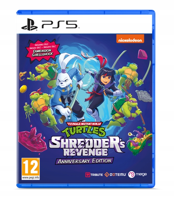 Teenage Mutant Ninja Turtles Shredder's Revenge Anniversary Edition PlayStation 5 (PS5) pudełkowa