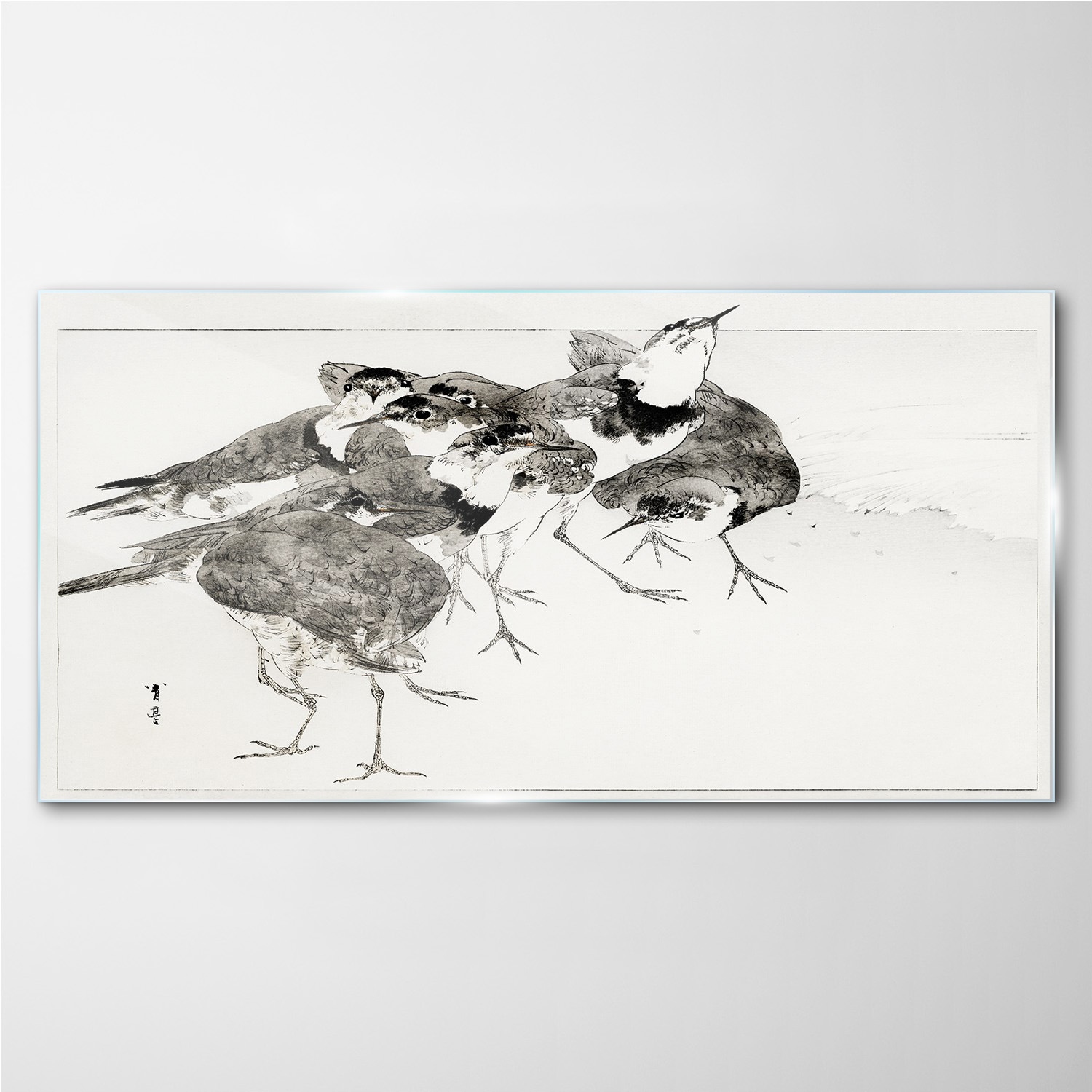 

Obraz szklany na ścianę Zwierzę ptaki 140x70 cm