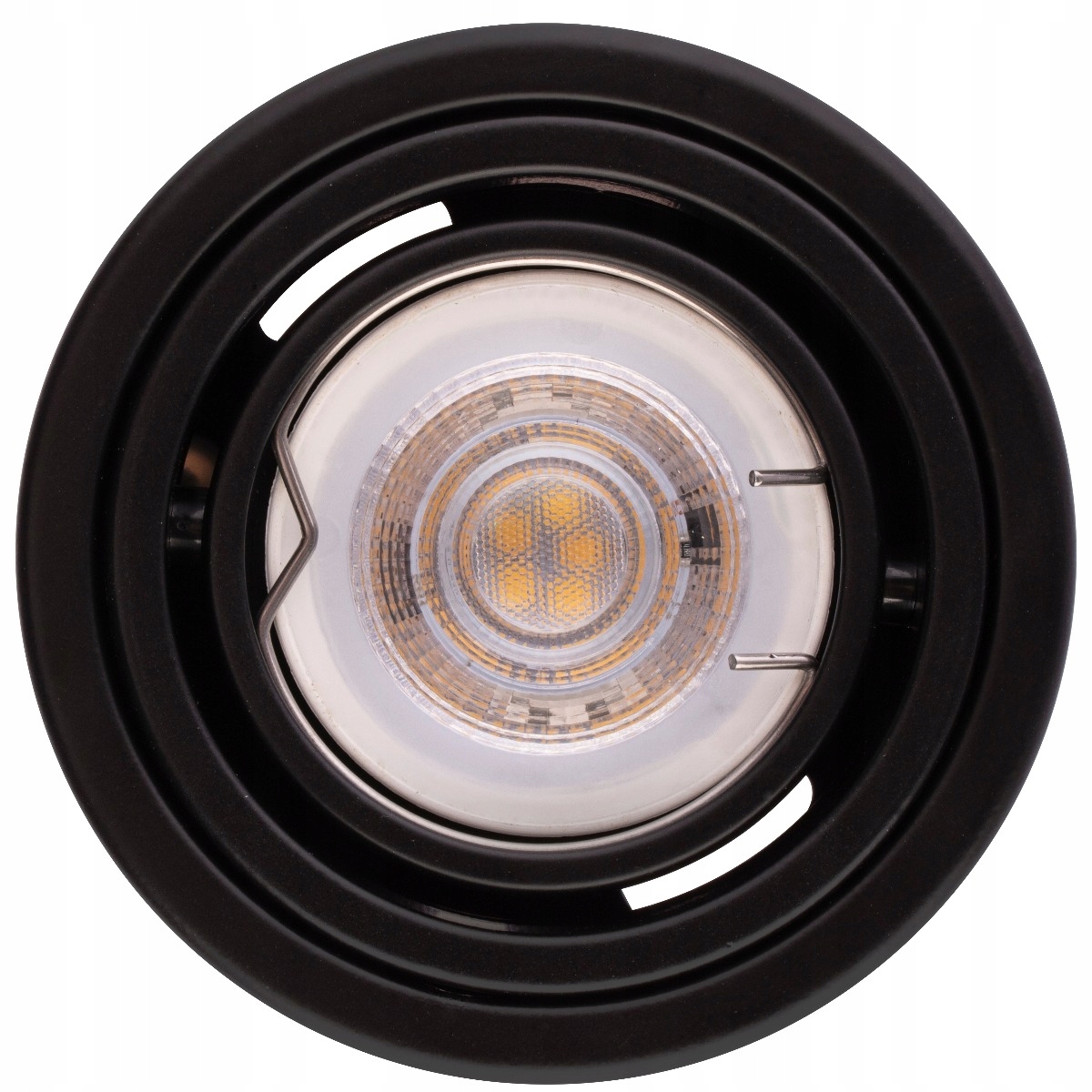 Oprawa Natynkowa HALOGENOWA TUBA 10cm +LED GU10 5W Zasilanie sieciowe