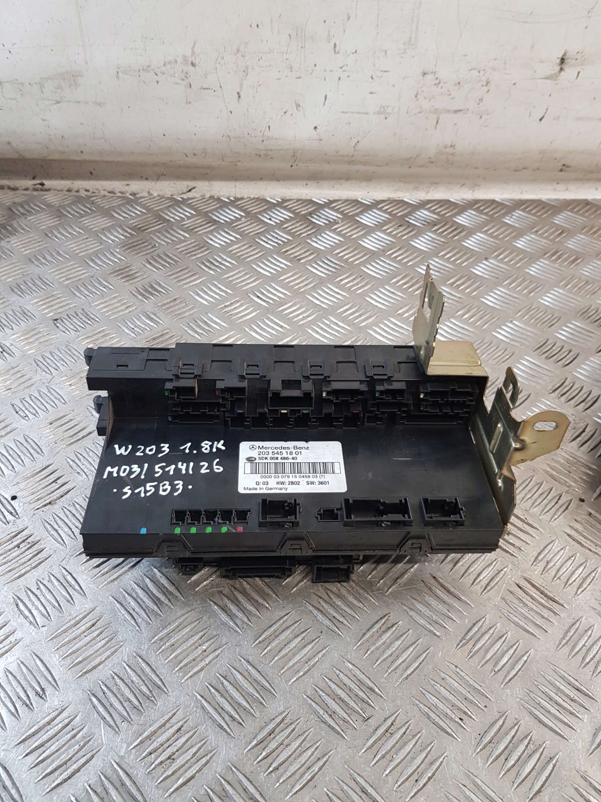 modulo SAM 2035451801 modulo HAKA 0315457232 MERCEDES W203 1.8K 03R