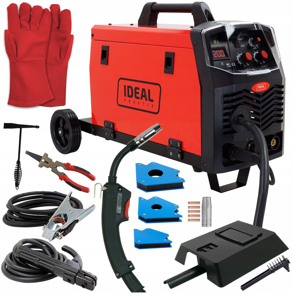 Інверторний зварювальний апарат 2в1 MIGOMAT MIG 200 MMA MAG