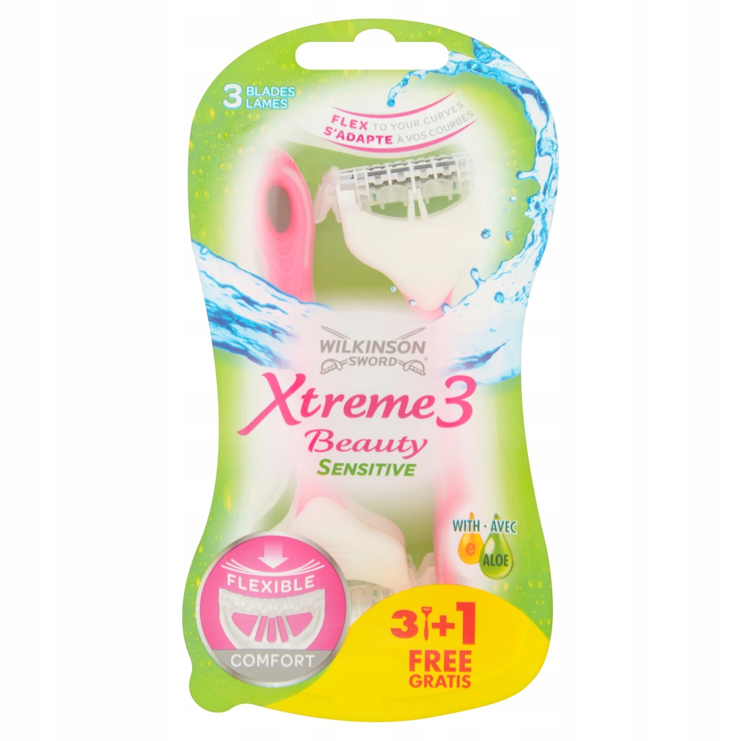 

Wilkinson Sword Xtreme Sensitive Maszynki 4 Sztuki