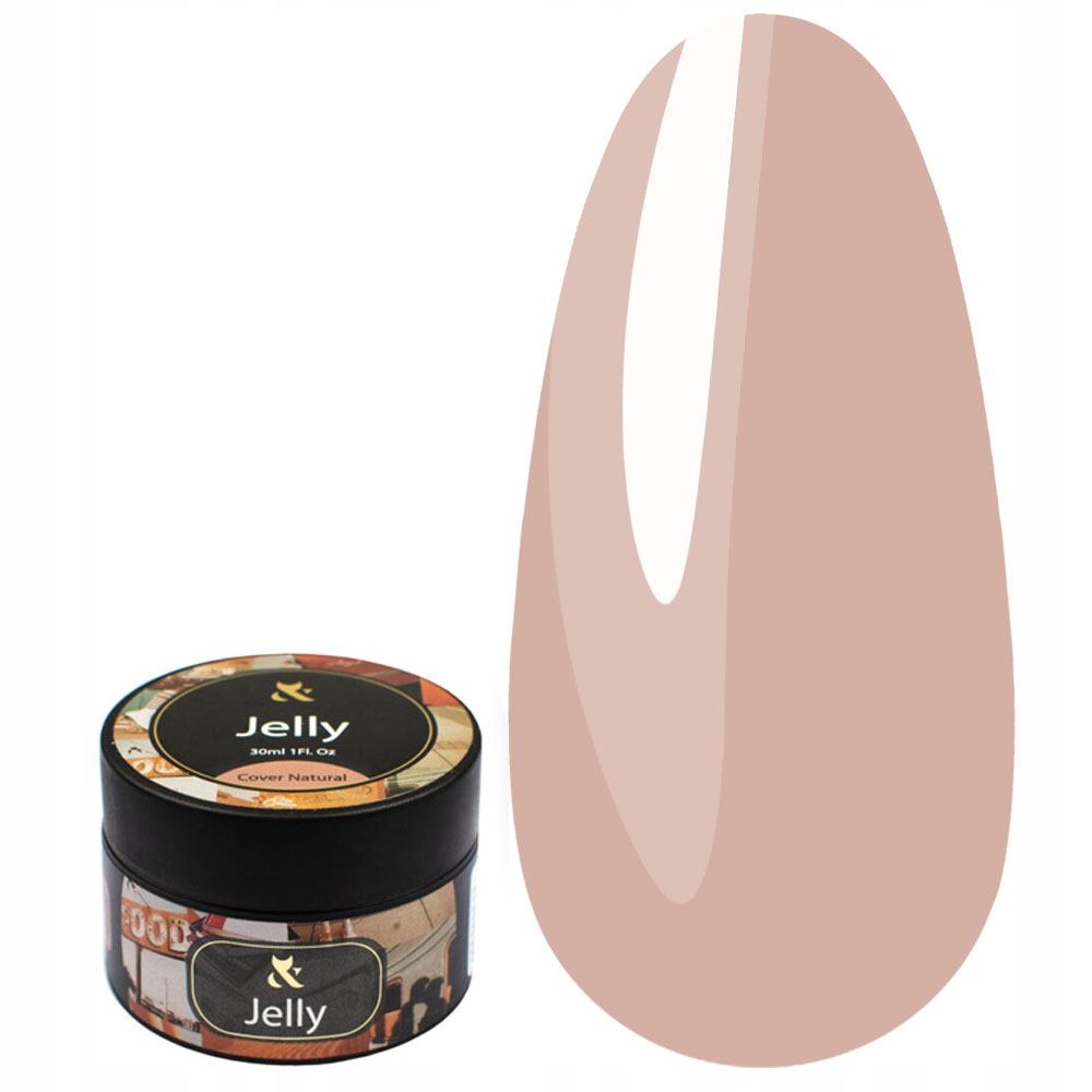 Gel F.o.x Jelly Cover Natural nude 30 ml