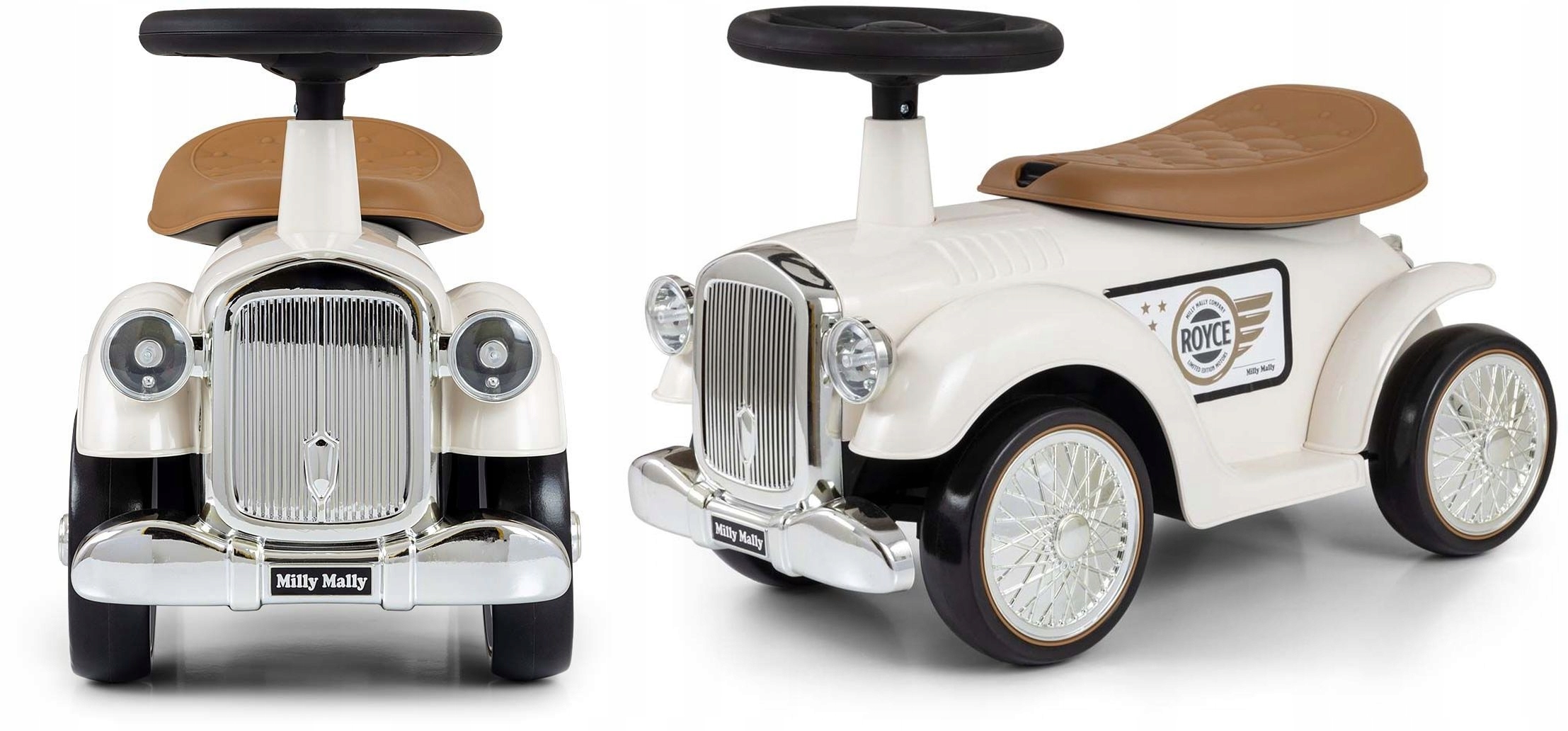 Jeździk dla dzieci Pojazd Royce retro Milly Mally