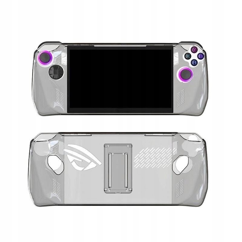 Etui plastikowe z podpórką do ASUS ROG Ally czarne