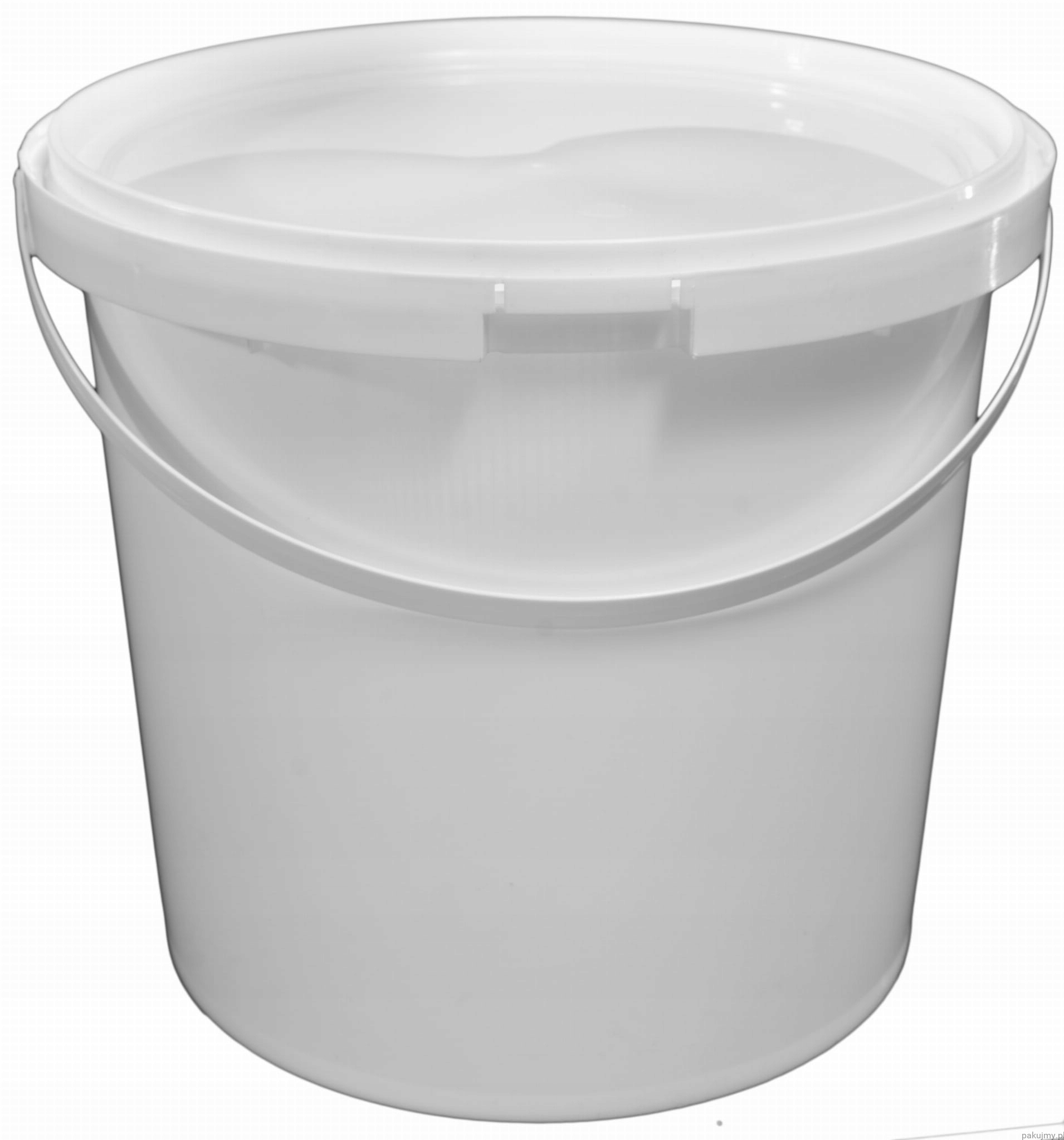 

Wiadro, wiaderko plastikowe z pokrywką 1L Atest