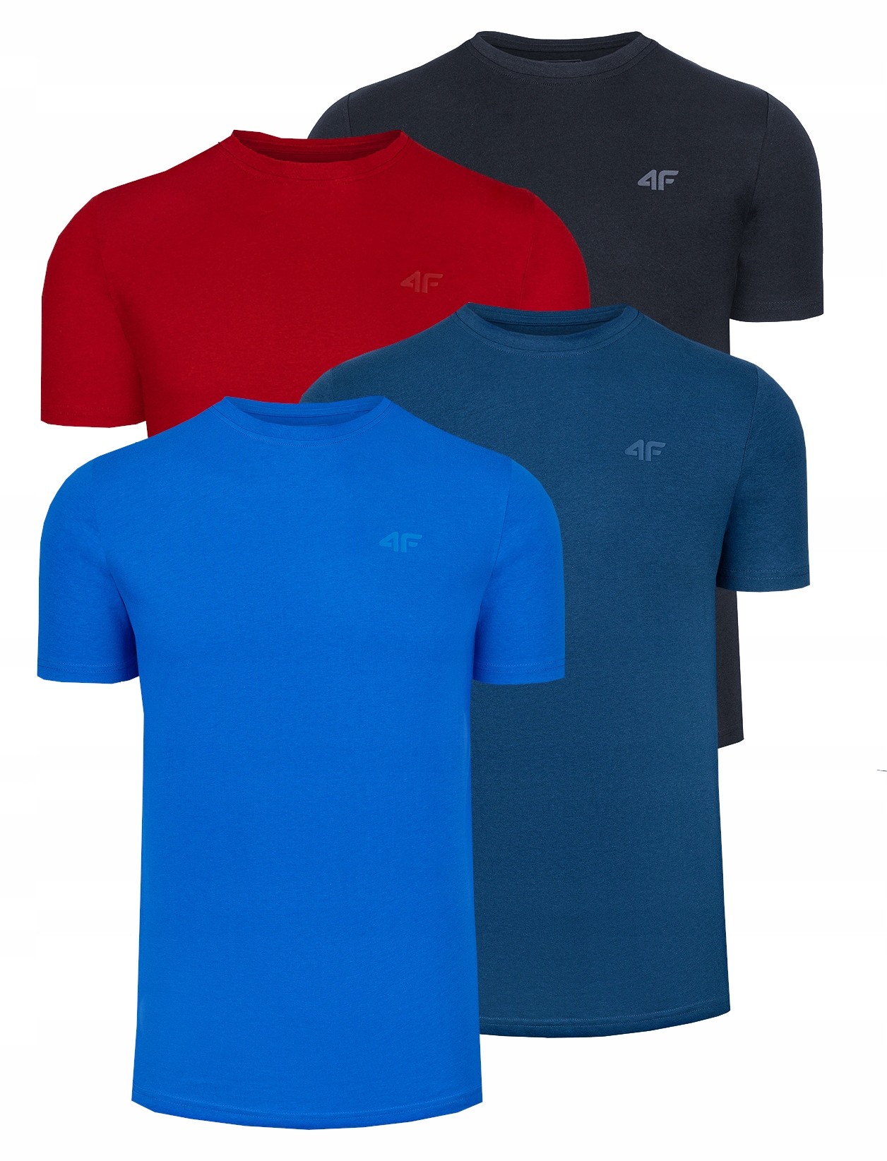 

4F T-shirt Koszulka Męska Sportowa Zestaw 4SZT