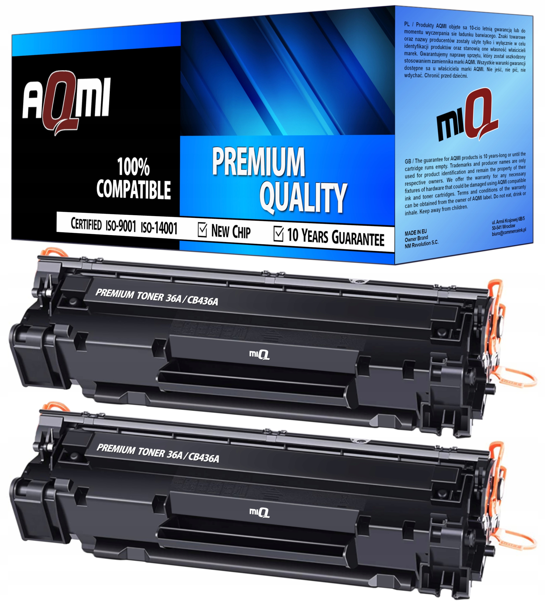 

2x Toner Do Hp Laserjet P1505 M1522n M1522nf M1120