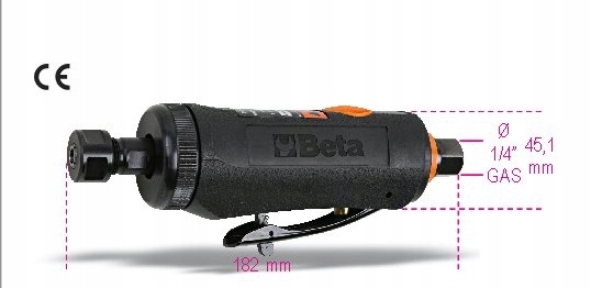 ПНЕВМАТИЧЕСКАЯ ПРЯМАЯ ШЛИФОВАЛЬНАЯ МАШИНА 1933 BETA