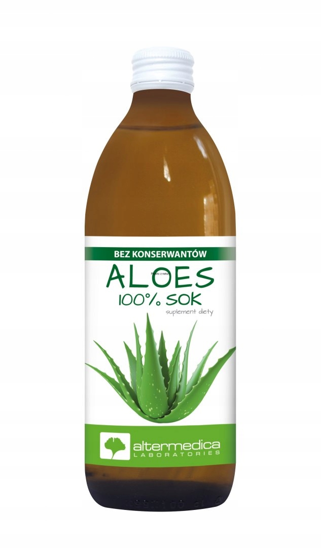 

Aloes Sok z Aloesu 500 ml 100% Bez Konserwantów