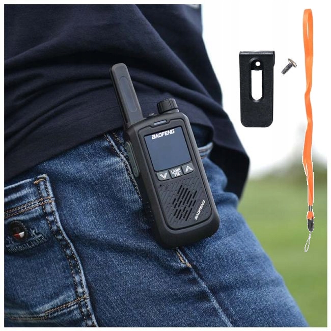 2x WALKIE TALKIE Baofeng BF-T17 Łoki Toki FM USB Maksymalny zasięg 10 km