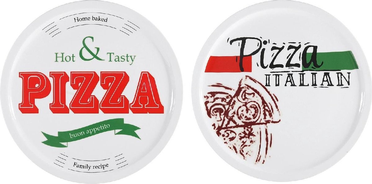 

Porcelanowy Włoski Talerz do Pizzy 30 cm Pizza