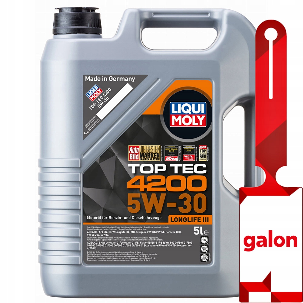 

Liqui Moly Top Tec 4200 5W30 5L 3707/2693