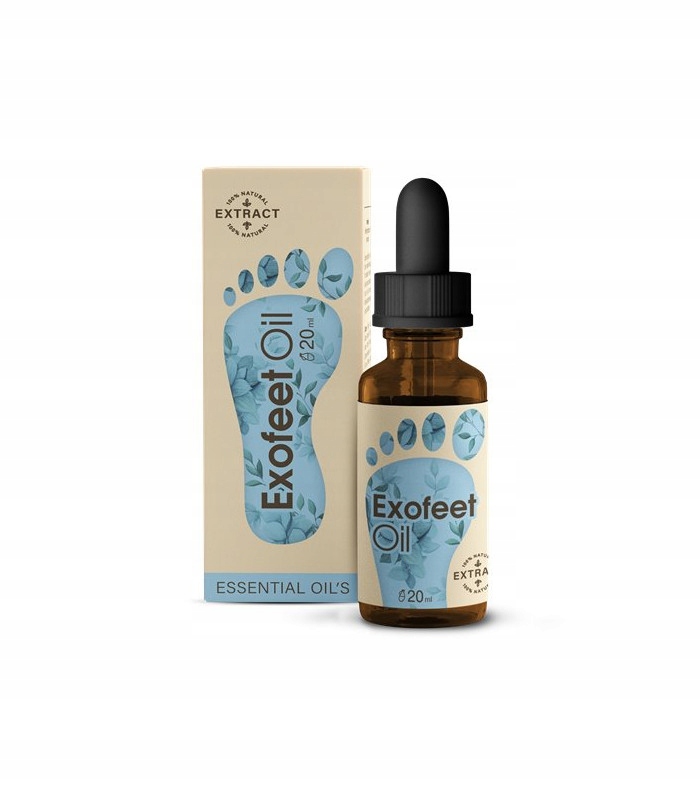 ExoFeet Oil – olej na mykózu nehtů a nohou 20 ml Pro zdravé nohy