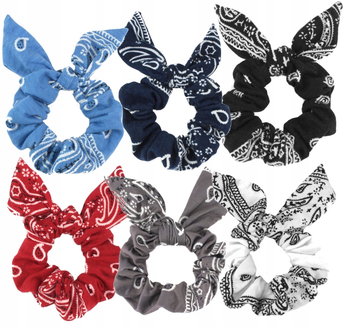

Gumka Do Włosów Bandana Owijka Kokardka