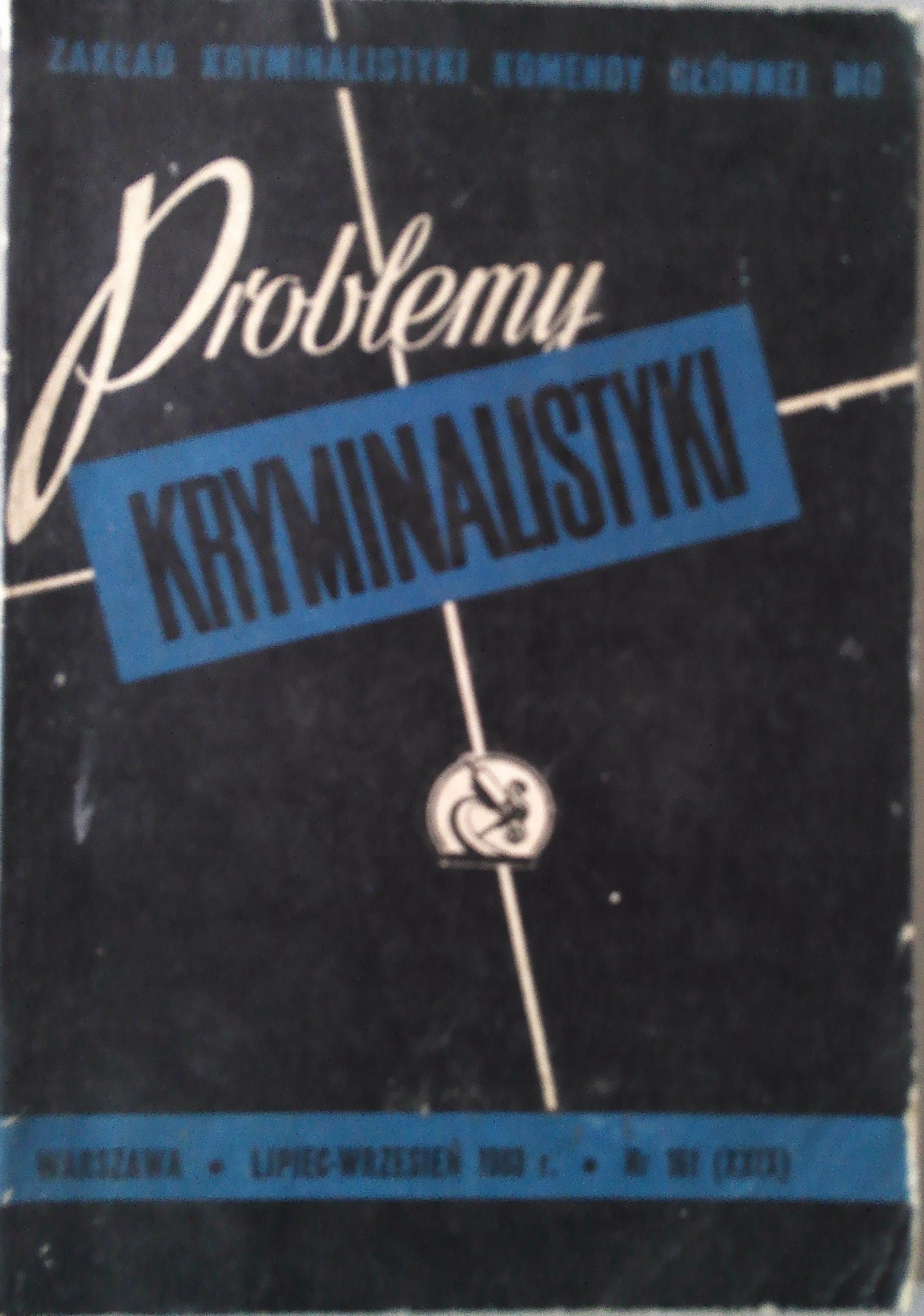 Problemy kryminalistyki, nr 161 - 1983