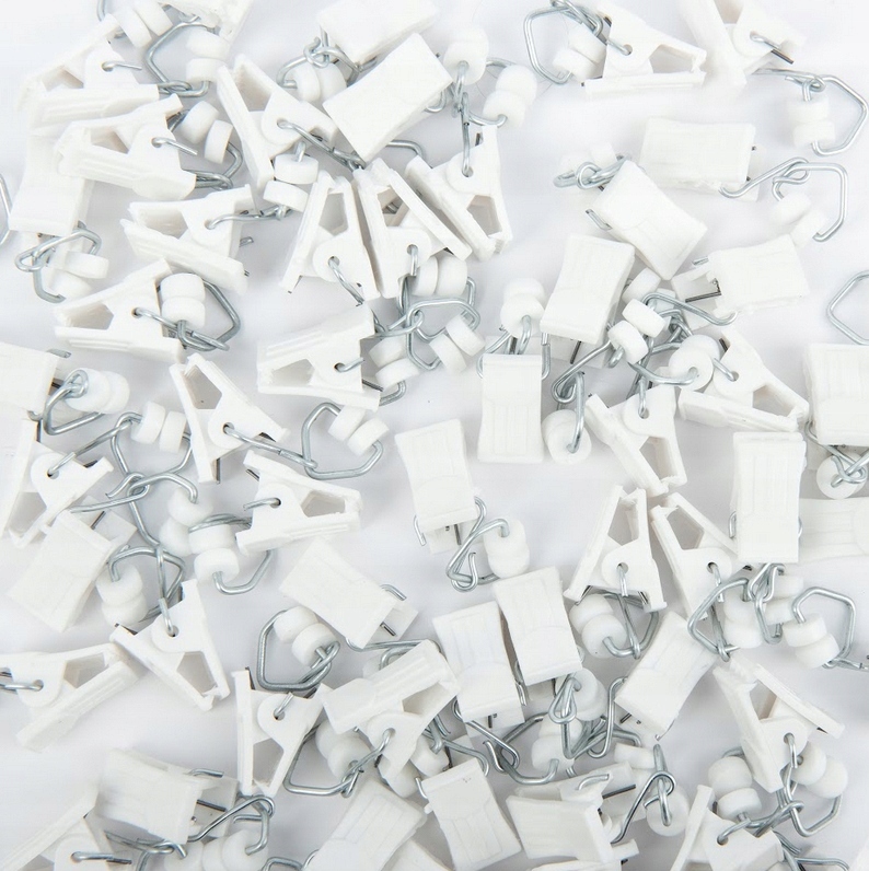 ŻABKI ŻABKA PLASTIKOWA Z ROLKĄ DO SZYNY ALU 100SZT Marka Adgo