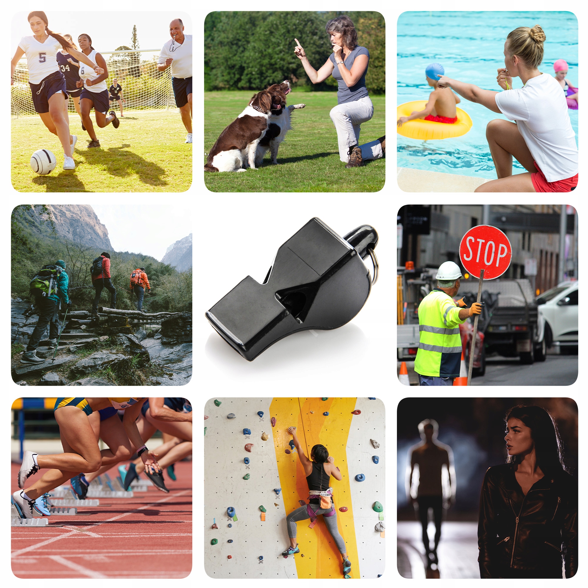 GWIZDEK SĘDZIOWSKI PLASTIKOWY BEZKULKOWY METEOR WOLF ze sznurkiem czarny Model 38500