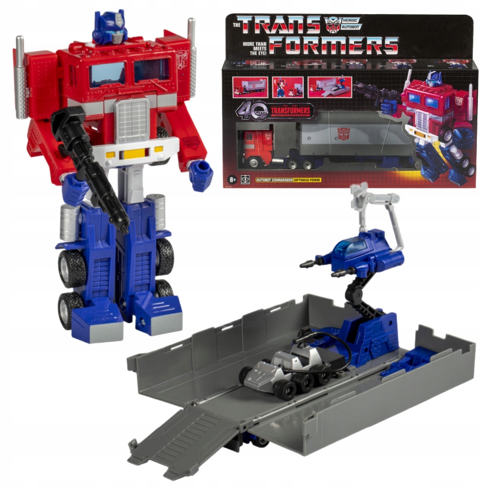Transformers 2V1 Velká Figurka 30 CM Robot Optimus Prime Návěs