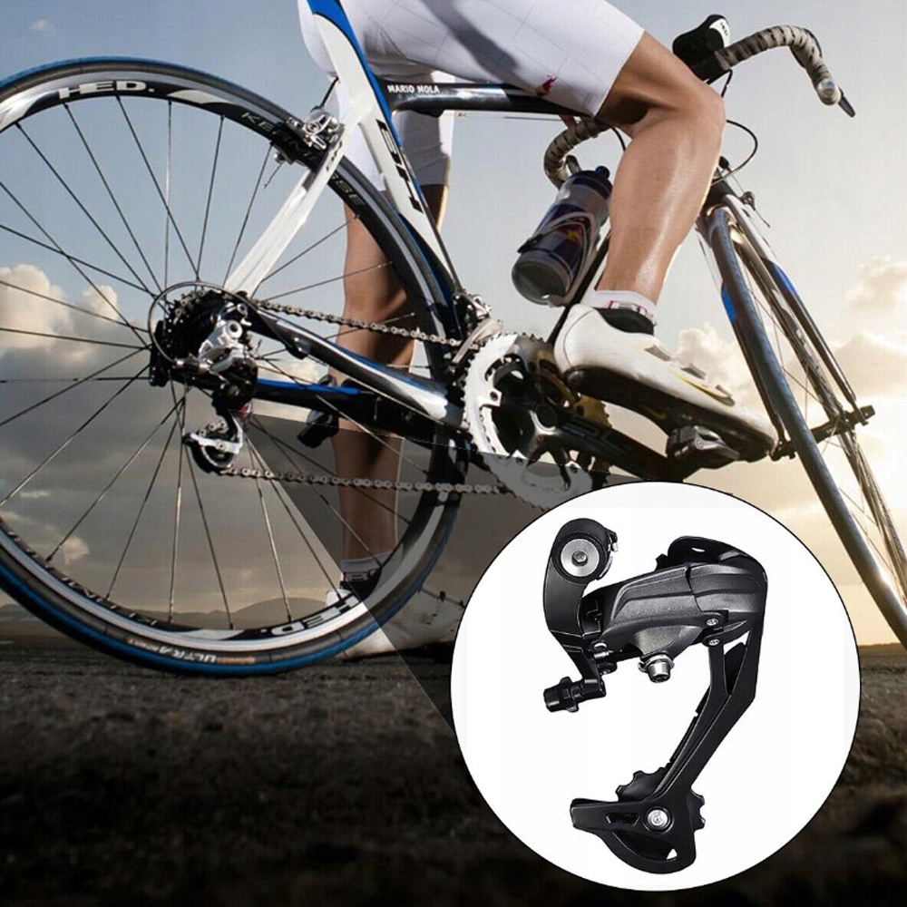 PRZERZUTKA ROWEROWA TYLNA 9 RZ. SHIMANO ALTUS RD-M370 CZARNA EAN (GTIN) 6951000637519