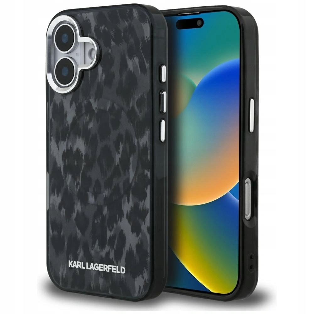 Pouzdro pro iPhone 16 Karl Lagerfeld, černé