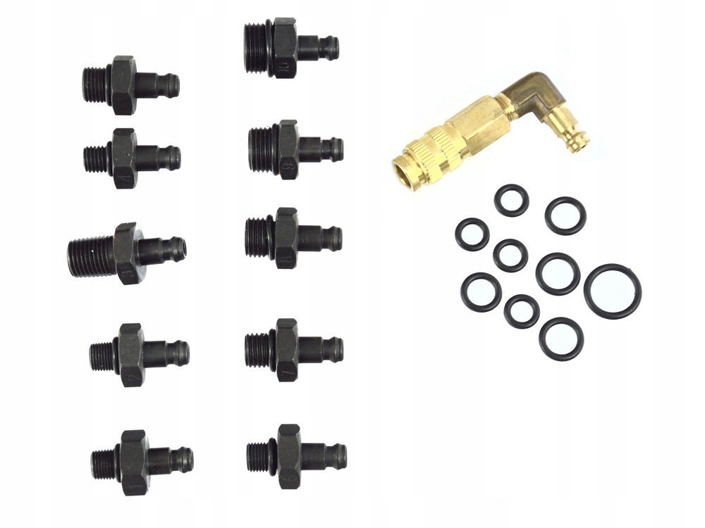 TESTER MIERNIK CIŚNIENIA OLEJU Z ADAPTERAMI SILNIKA DIESEL BENZYNA 0-10bar Kod producenta G02507