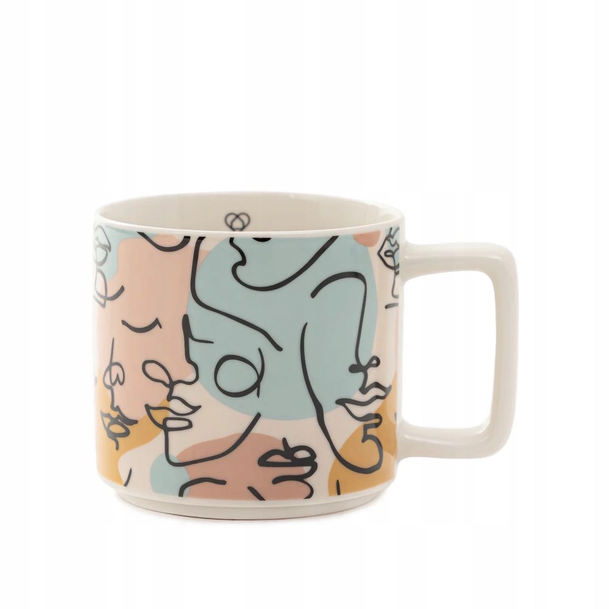 

Kubek Porcelanowy Sarina Zdobiony 0,4 l Homla