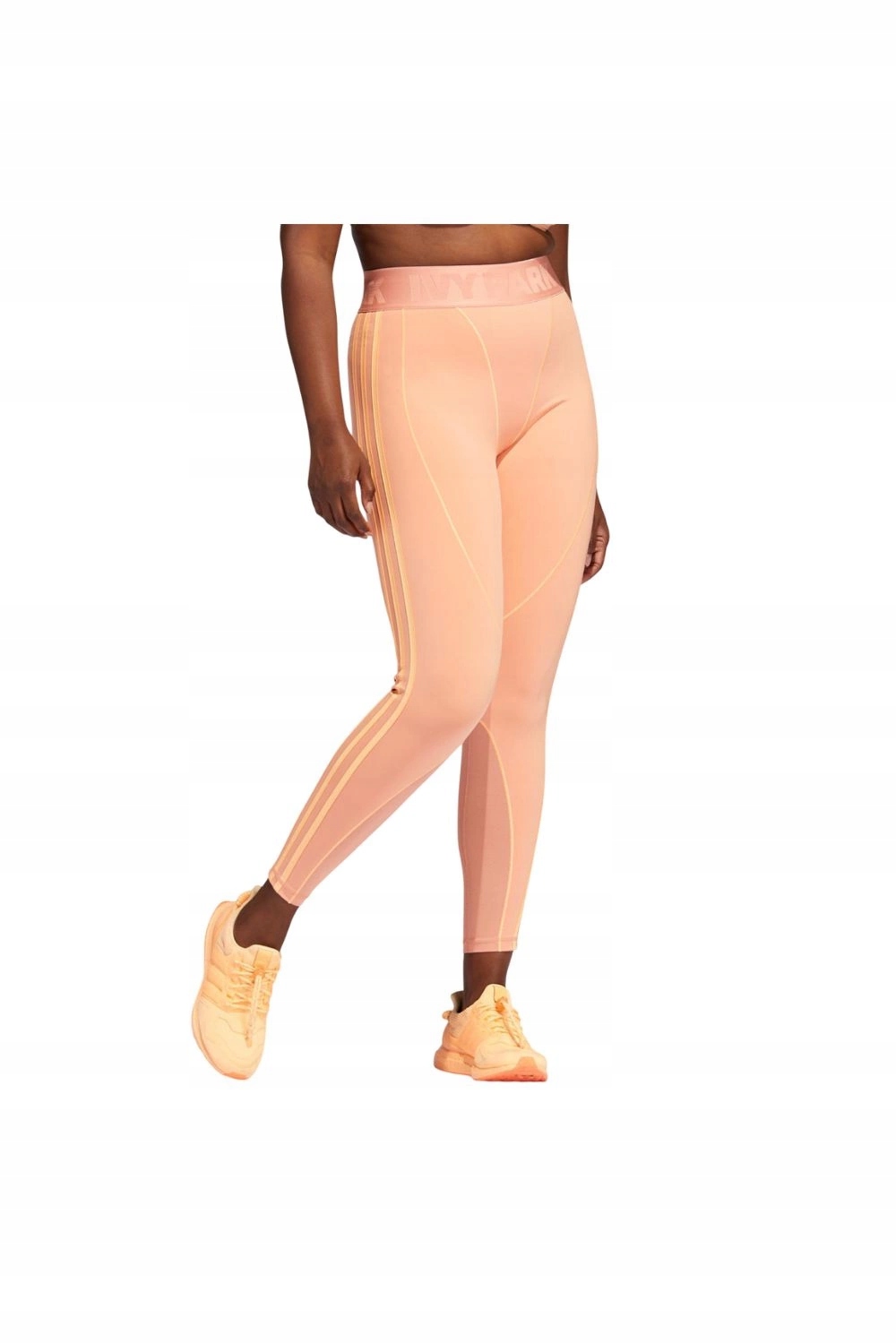 Legginsy damskie Adidas Ivp treningowe sportowe logo 7/8 dopasowane r. Xs