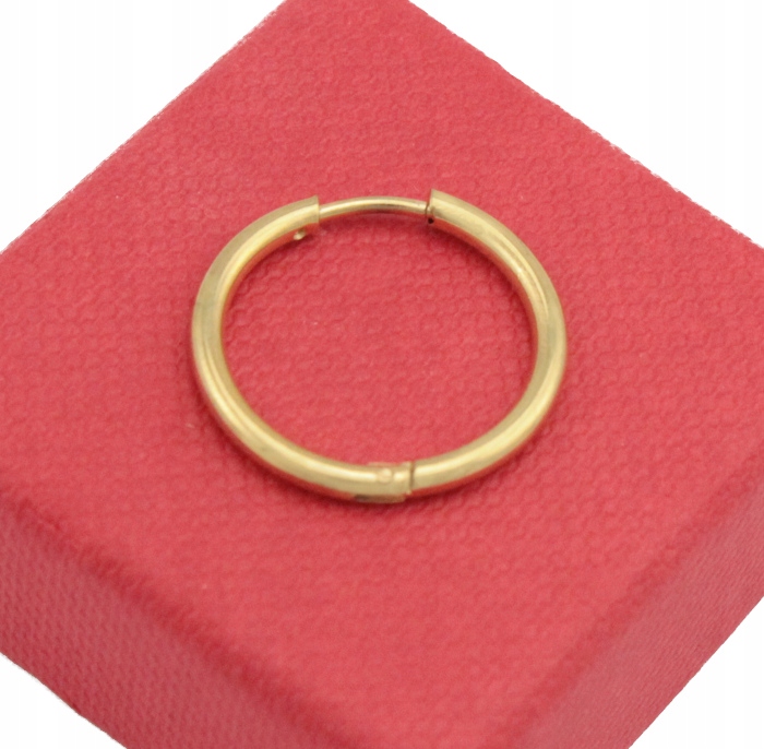 

Kolczyk Kółko Złote 16 MM Stal Chirurgiczna