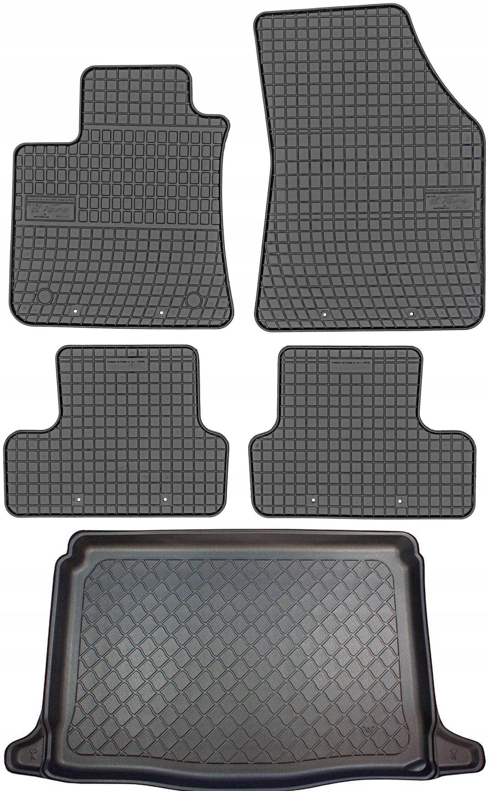 Renault Megane IV Hatchback 2016 Koberce s rohožou