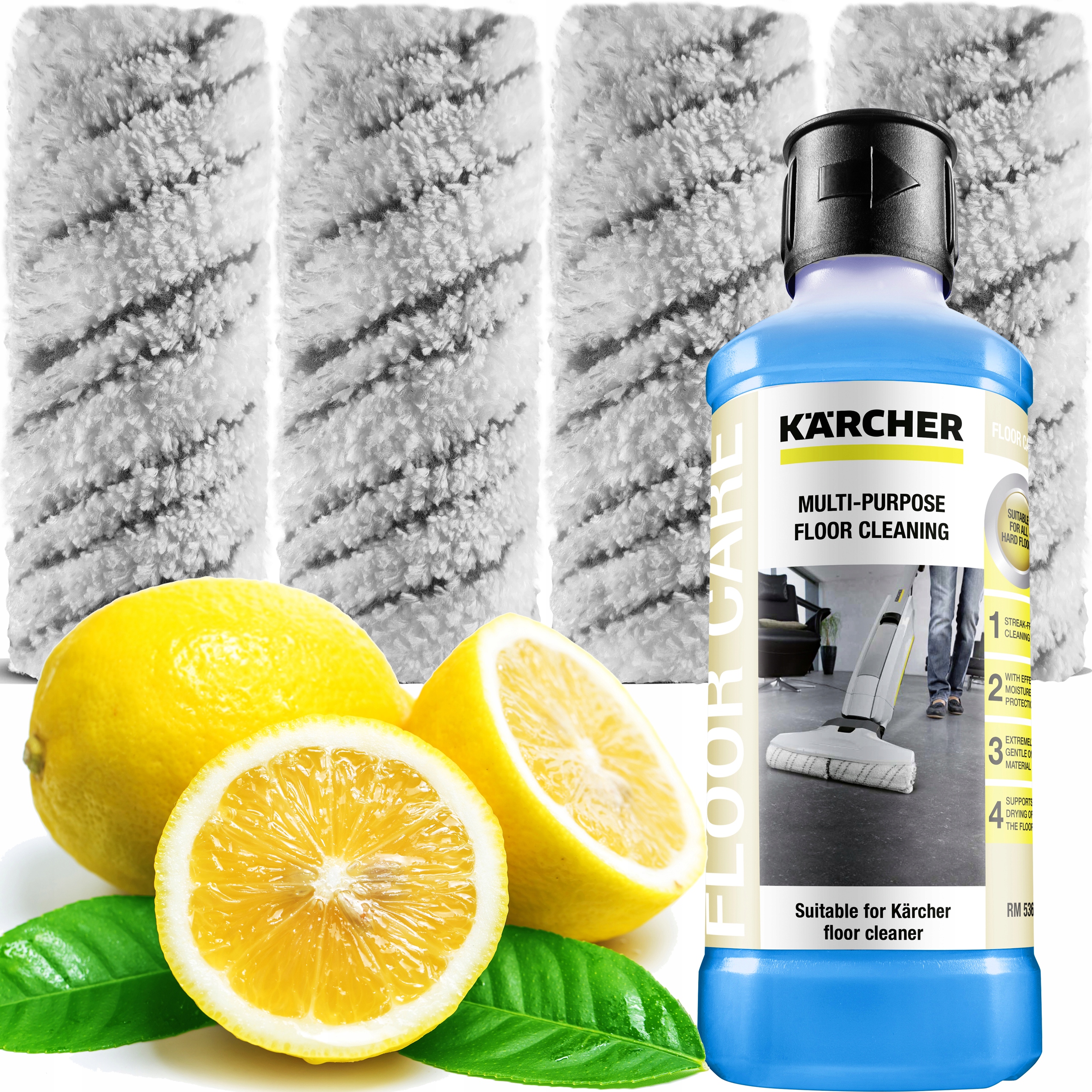 

Płyn RM536 Szare Wałki Do Mopa Fc 7 Fc 5 Karcher