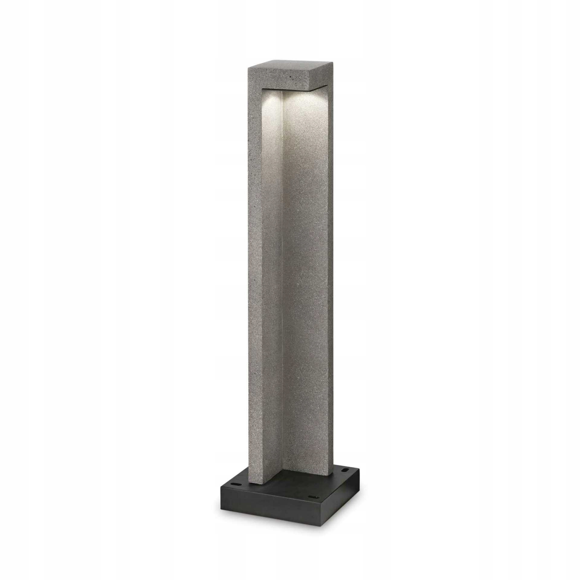 Ideal Lux Led Vonkajší stĺpik Titano PT1 big granito 187327 74cm IP55