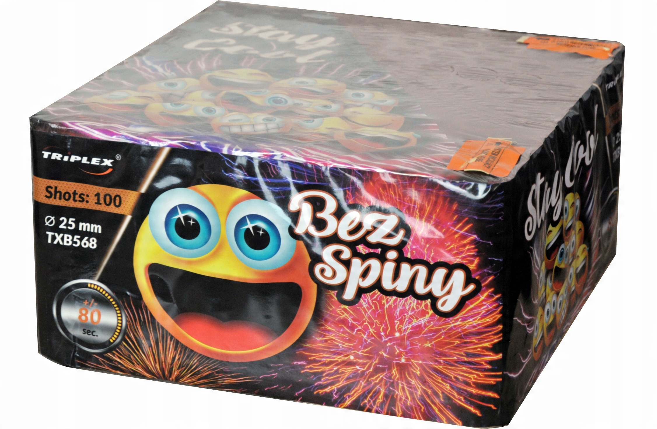 

Bez Spiny kolorowa bateria 100strz TXB568 Triplex