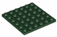 

Lego Płytka 6x6 Ciemno Zielona (3958/6302995) 1szt