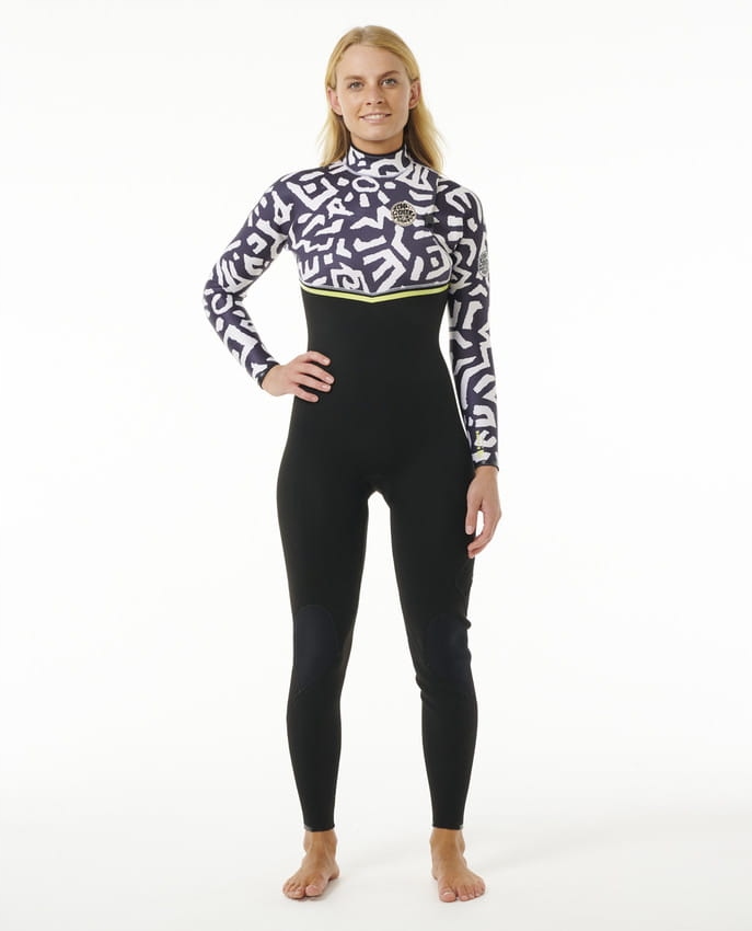 Pěna Rip Curl 2025 Ebomb Wmn 4/3 Zf BkLime L