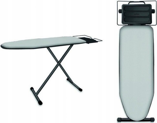 Deska do prasowania pod stację parową 122x40 cm Braun IB3001 Bk (nk)