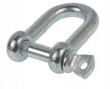 SZEKLA SZAKLA KLAMRA METALOWA M6 PROSTA SWORZEŃ WKRĘCANY OCYNK Marka inna