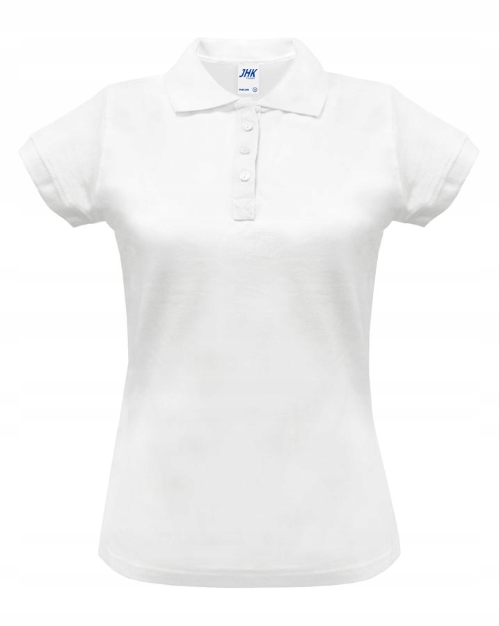 

Polówka damska polo Regular Jhk biała 3XL