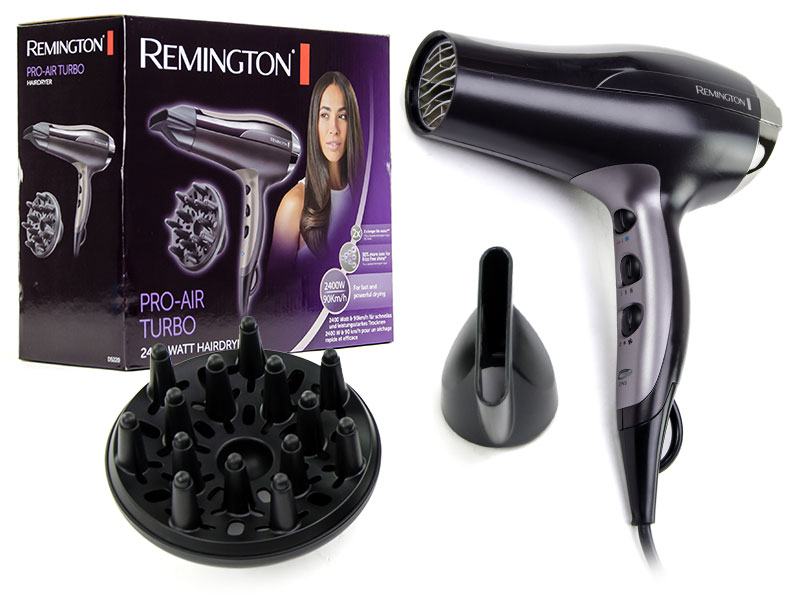 

Suszarka Remington D5220 2400W 90km/h +dyfuzor
