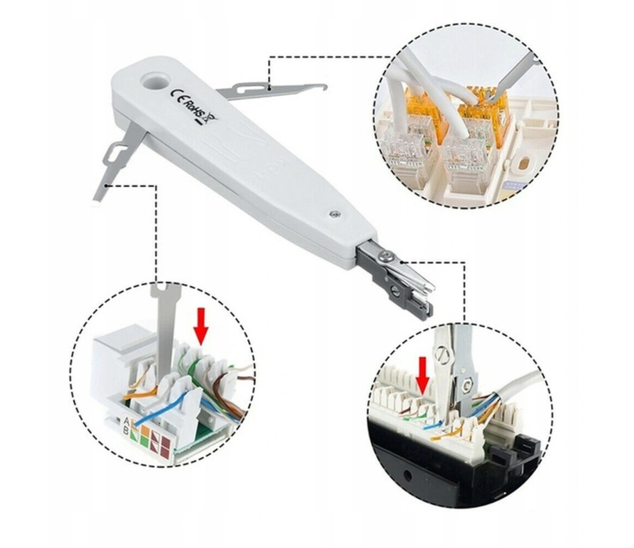 Tester Kabli Ściągacz Zaciskarka ZESTAW SIECIOWY EAN (GTIN) 30658948651122