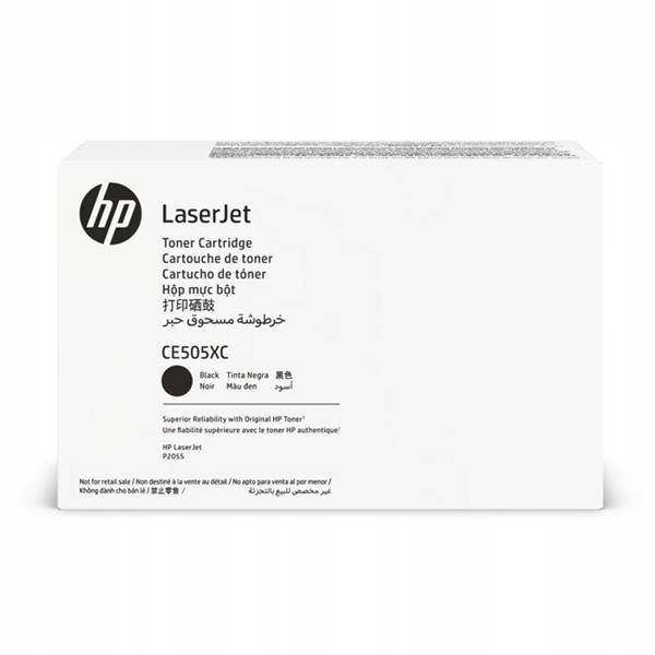 Originální černý toner Hp LaserJet P2055 (05XC CE505XC), kompatibilní s Ce