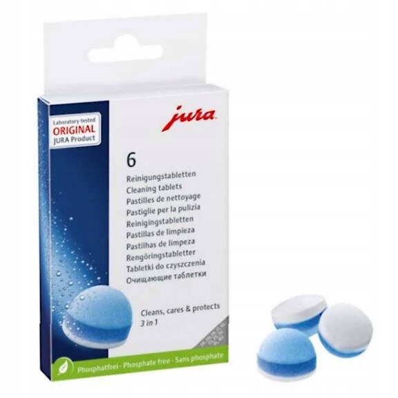 

Jura Tabletki czyszczące Jura 6 szt. 3 in 1