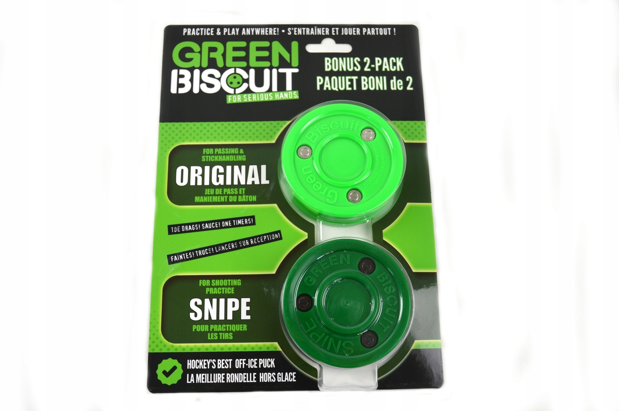 Green Biscuit Puk Green Biscuit Bonus 2-Pack, zelená