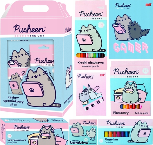 

Pusheen Zestaw Plastyczny Upominkowy Wyprawka Kot