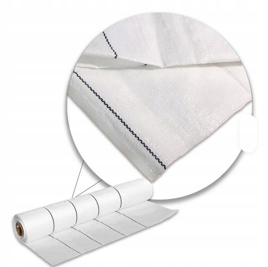 Agrowłóknina biała 200x5000 cm mocna pod kamienie 120GR/m2